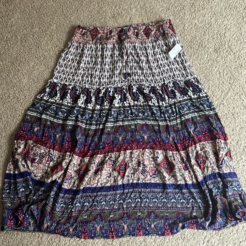 Westport Multicolor Patterned Skirt